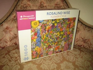 Granatapfel Artpiece 1000 Teile Puzzle "Blumenzyklus" von Rosalind Wise NEU - Bild 1 von 11