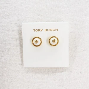 Aretes de perlas con cuerda Tory Burch blancos OS - Imagen 1 de 12