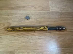 Half Wells Fly Rod Handle kit, Zebra Wood, Hidden Hood A6c - Picture 1 of 1