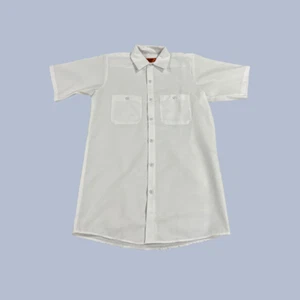 Red Kap Style SP24 Herren Kurzarm Industrie Arbeitshemd weiß - Bild 1 von 6