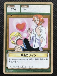 Nami Sanji RK-W04 2002 juego de cartas de una pieza raro japonés BANDAI de colección envío gratuito - Imagen 1 de 12