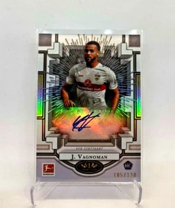 Soccer 2023 "JOSHA VAGNOMAN" Refractor Auto 102/120 Topps Tier One Rookie RC - Picture 1 of 2