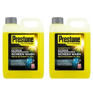 Prestone Extreme Performance Screen Wash Melts Ice Removes Dirt & Bugs Fast 2.5L - Picture 1 of 1