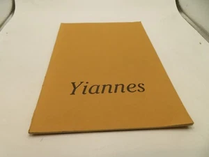 YIANNES CATALOG WITH TICKET AUTOGRAPH? HOLTER MUSEUM ART 1995 - Picture 1 of 4