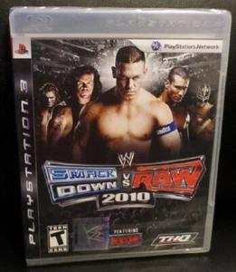 PS3 WWE SMACKDOWN vs RAW 2010 BRAND NEW FACTORY SEALED AWESOME RARE - Picture 1 of 4