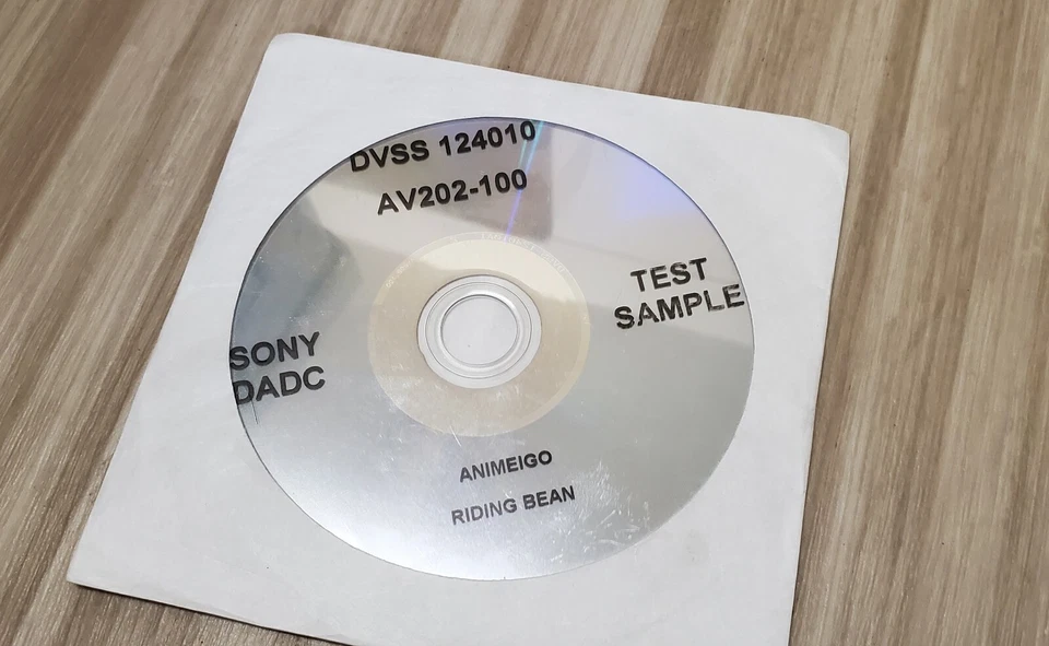 Riding Bean DVD RARE Test Sample Prototype Tested Animeigo Press Screener Anime - Image 1 of 1