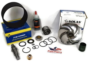 Jet Pump Rebuild Kit Wear Ring Impeller Shaft 2011+ 4-TEC 155 130 GTI GTX SeaDoo - Picture 1 of 1