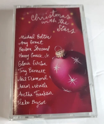 Christmas With The Stars 1995 Cassette Aretha Franklin Michael Bolton & More - Image 1 of 2
