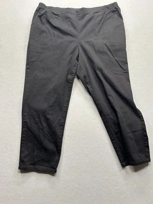 Classic JMS Just My Size Women's 22W Petite Black Capre Pants - Image 1 of 4