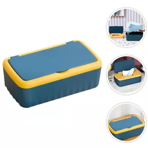 Wet Tissue Box Weighted Wipes Dispense Case of Paper Towels Baby Travel - Picture 1 of 12
