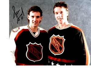 MONTREAL CANADIENS DENIS SAVARD SIGNED ALLSTAR GAME WITH ROY 8X10 - Picture 1 of 1