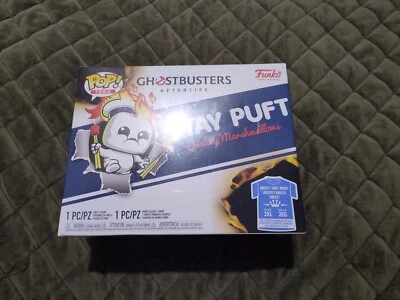 Funko POP! Camisetas GHOSTBUSTERS AFTERLIFE MINI PUFT (On Fire) 936 e camiseta 2XL XXL - Imagem 1 de 4
