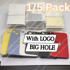 Lot Back Glass Replacement Rear Cover Big Hole For 8 X XR XS 11 12 13 14 Pro Max