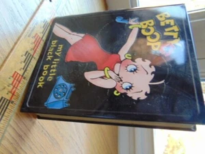 Betty Boop My Little Black Book 2000 caja metálica - se abre - Imagen 1 de 5