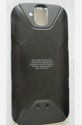 Cubierta trasera de puerta de batería original Kyocera Duraforce PRO E6820 E6810 negra OEM  Foto 1 de 3