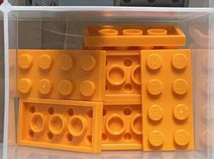 LEGO Parts - Orange Plate 2 x 4 - No 3020 - QTY 10 - Picture 1 of 1