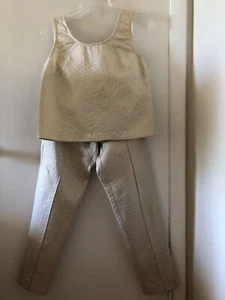 Impulse Crop Top M mit Hose 4 - Gold Outfit - Bild 1 von 12
