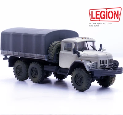 PANZERKAMPF 1/72 Russian ZIL-131 Military Truck Model Syrian Army Blue - Image 1 of 4