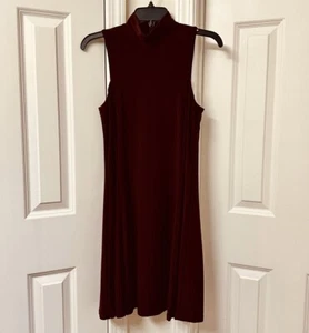 Vestido Ralph Lauren Jersey Cuello Simulado, Claret - Imagen 1 de 5