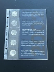 Leuchtturm OPTIMA Nachtrag BRD 10 Euro Gedenkmünzen Jahrgang 2002 - Bild 1 von 2