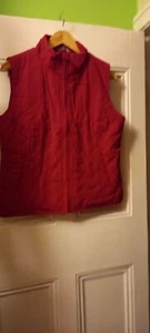 Laura Ashley dark pink body warmer, size medium petite - Picture 1 of 5