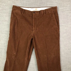Dockers Corduroy Pants Mens 34x28 Rust Red D2 Straight Tag Size 36x29 - Picture 1 of 13