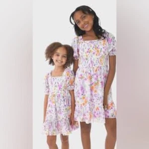 Rare Editions Floral Dress with Sequins Girls Size 4/5 - Picture 1 of 15