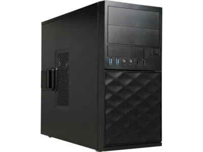 IN WIN Black Mini Tower Computer Case MicroATX Form Factor EFS052.CH450TB3 - Image 1 of 4