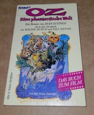 Walt Disney Return To Oz Rare German Novel Book SC Fairuza Balk Joan Vinge 1985