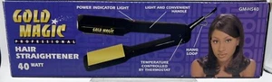 Plancha de pelo profesional Gold Magic GM-HS40 40 vatios - Imagen 1 de 6