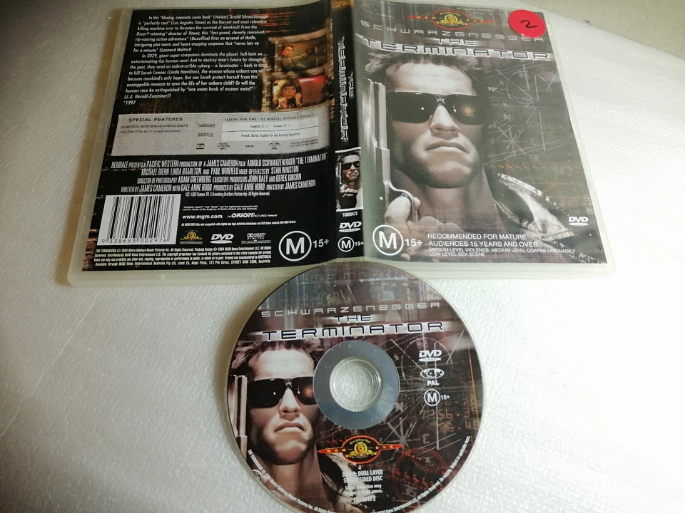 The TERMINATOR - Arnold Schwarzenegger - 1984 Australian MGM Release - THRILLER! - Image 1 of 1
