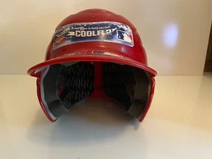 Casco de bateo juvenil RAWLINGS CFBH-S talla única para 6 1/2 a 7 1/2 rojo Cool Flo - Imagen 1 de 5
