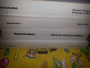 4* Microsoft Benutzerhandbücher: Publisher+Workgroups MSDOS+Money+Works Buch - Bild 1 von 11