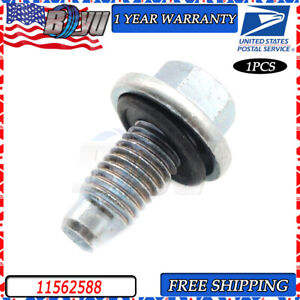New Drain Plug Bolt w/O-Ring Fits For GM Chevrolet Buick Cadillac 11562588 