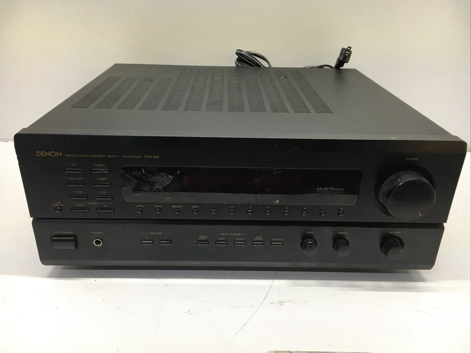 DENON DRA 685 Multi Room Home Audio Amplifier 100 watts - Image 1 of 4