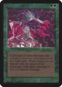 Channel [Limited Edition Alpha] Magic MTG - Picture 1 of 1