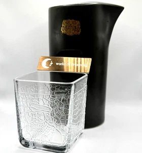 Jarra de agua brandy vidrio de corte de whisky NIKKA Massan Japón limitada de colección OPP - Imagen 1 de 21