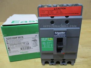 Interruptor térmico magnético Schneider 3P75A EZC100F3075 - Imagen 1 de 1