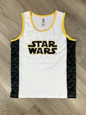 迪士尼星球大战刺绣篮球球衣 #77 中号迪士尼乐园天行者 — 第 1/4 张图片