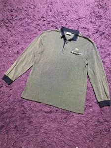 Lacoste Long Sleeve Polo Shirt Size 5 Distressed SunFaded Rare Y2K 90s 80s Hype - Picture 1 of 17