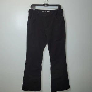 Old Navy Jeans Womens Size 12P Black High High Rise WOW Flare Denim Y2K - Picture 1 of 6