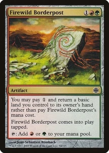 Firewild Borderpost LP Alara Reborn Multicolor Artifact Mtg Magic English  - Picture 1 of 1