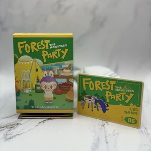 Figura POP MART 🌈AUTÉNTICA Labubu THE MONSTERS Forest Party Series [barbacoa] - Imagen 1 de 2