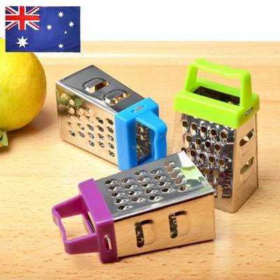 Mini Cheese Grater Non-slip Handle Garlic Crusher Peelers Kitchen Cooking Gadget - Bild 1 von 4