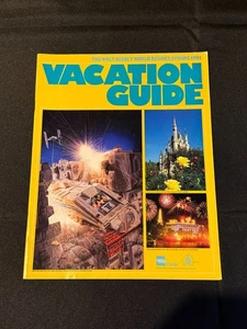 The Walt Disney World Resort Spring 1991 Vacation Guide Vtg - Picture 1 of 3