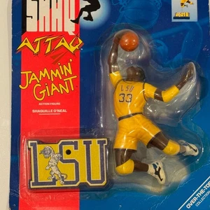 1993 Shaq Attaq Jammin Giant LSU Shaquille O'Neal Actionfigur - Bild 1 von 5