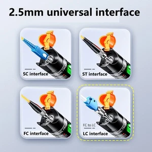 Visual Fault Locator 5MW-100MW Optical Fiber Test Tool Fiber Optic Cable Tester - Afbeelding 1 van 22