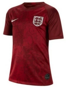 England Jugend Fußball Trikot Nike Breath Unisex Away Football Shirt Rot - Neu - Bild 1 von 8