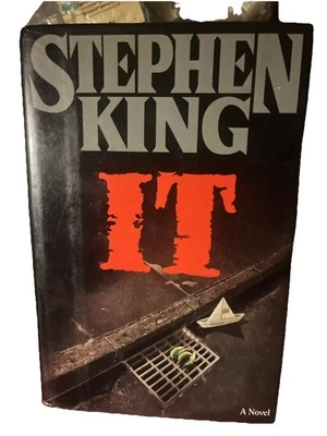 IT by Stephen King Viking Vtg 1986 1st Edition 4th Printing HC DJ $22.95 Jacket - Image 1 of 4
