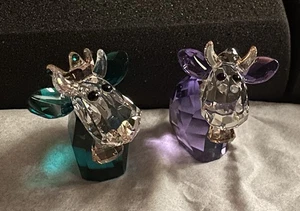 Swarovski Crystal Lovlots "King and Queen Mo" Edizione Limitata 2017 5270746 Nuovo con scatola - Foto 1 di 10